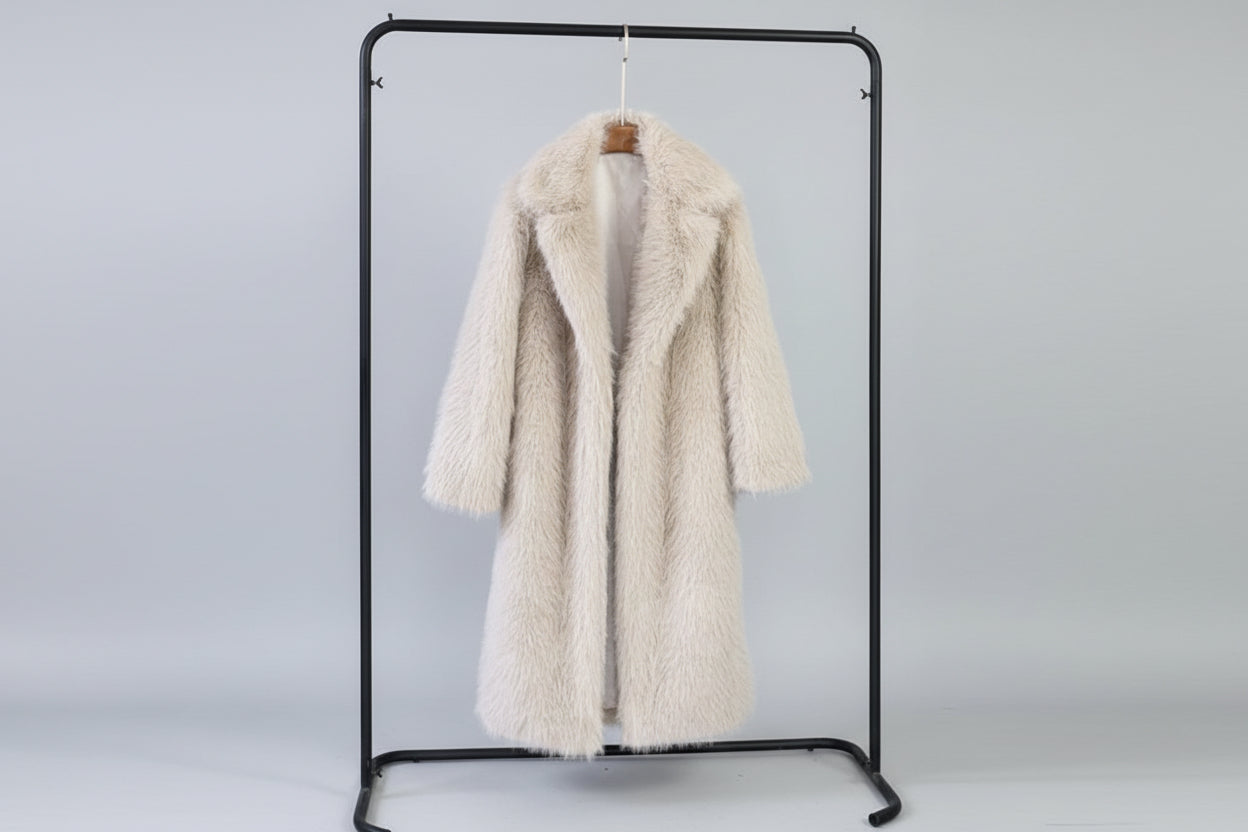 Winter Fluffy Full Length Coat,